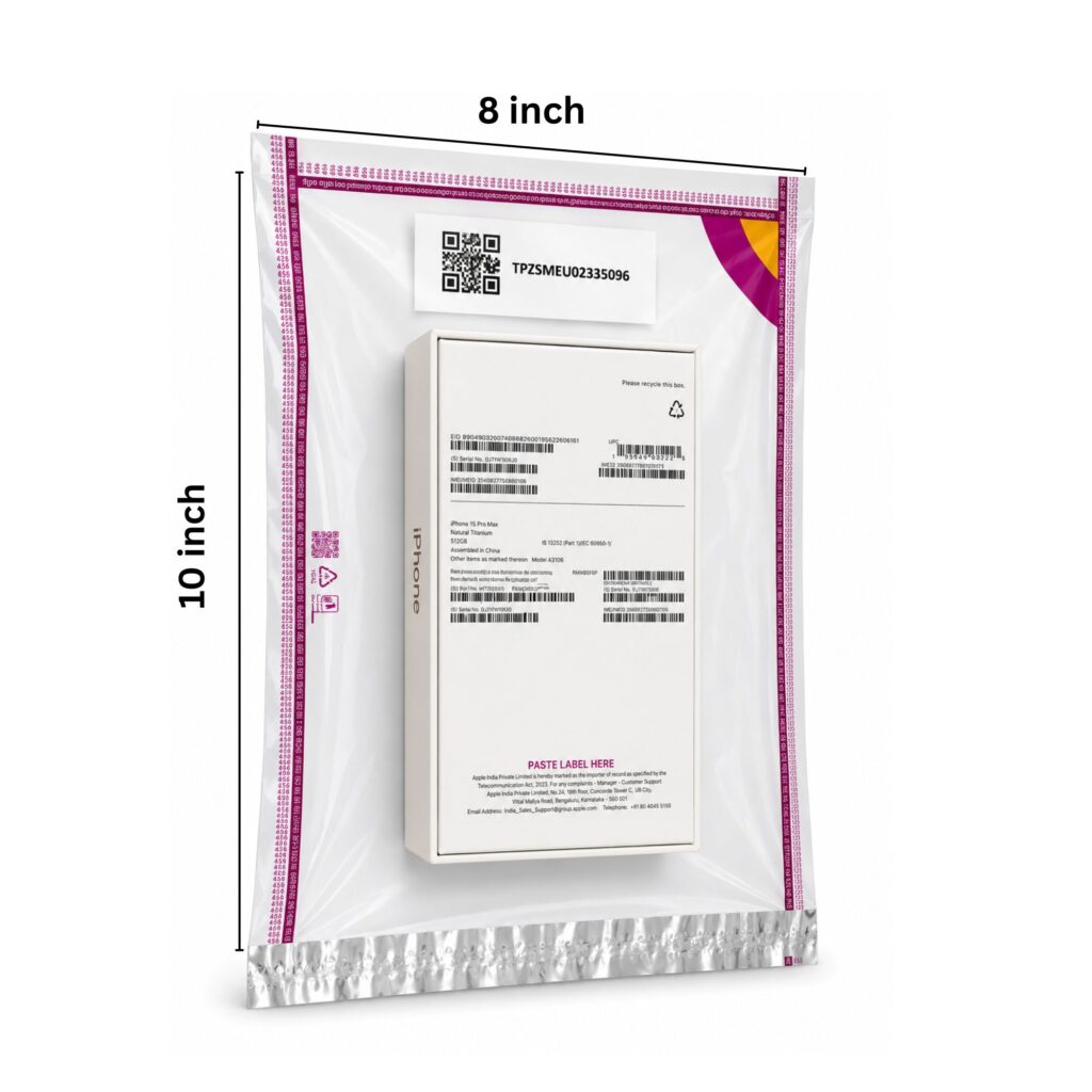 8x10 Inch Meesho Transparent Non Pod