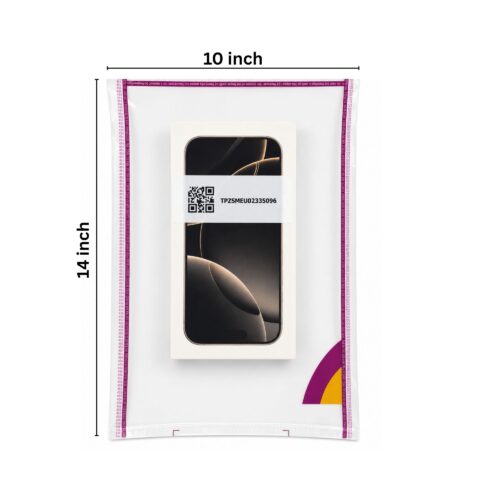meesho 10x14 inch transparent non pod polybag markrtd