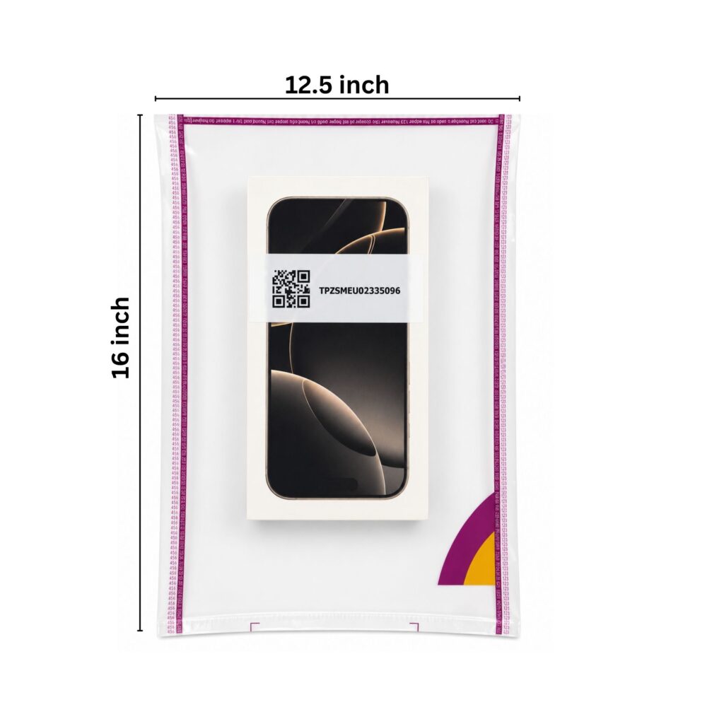 meesho 12.5x16 inch transparent non pod polybag markrtd